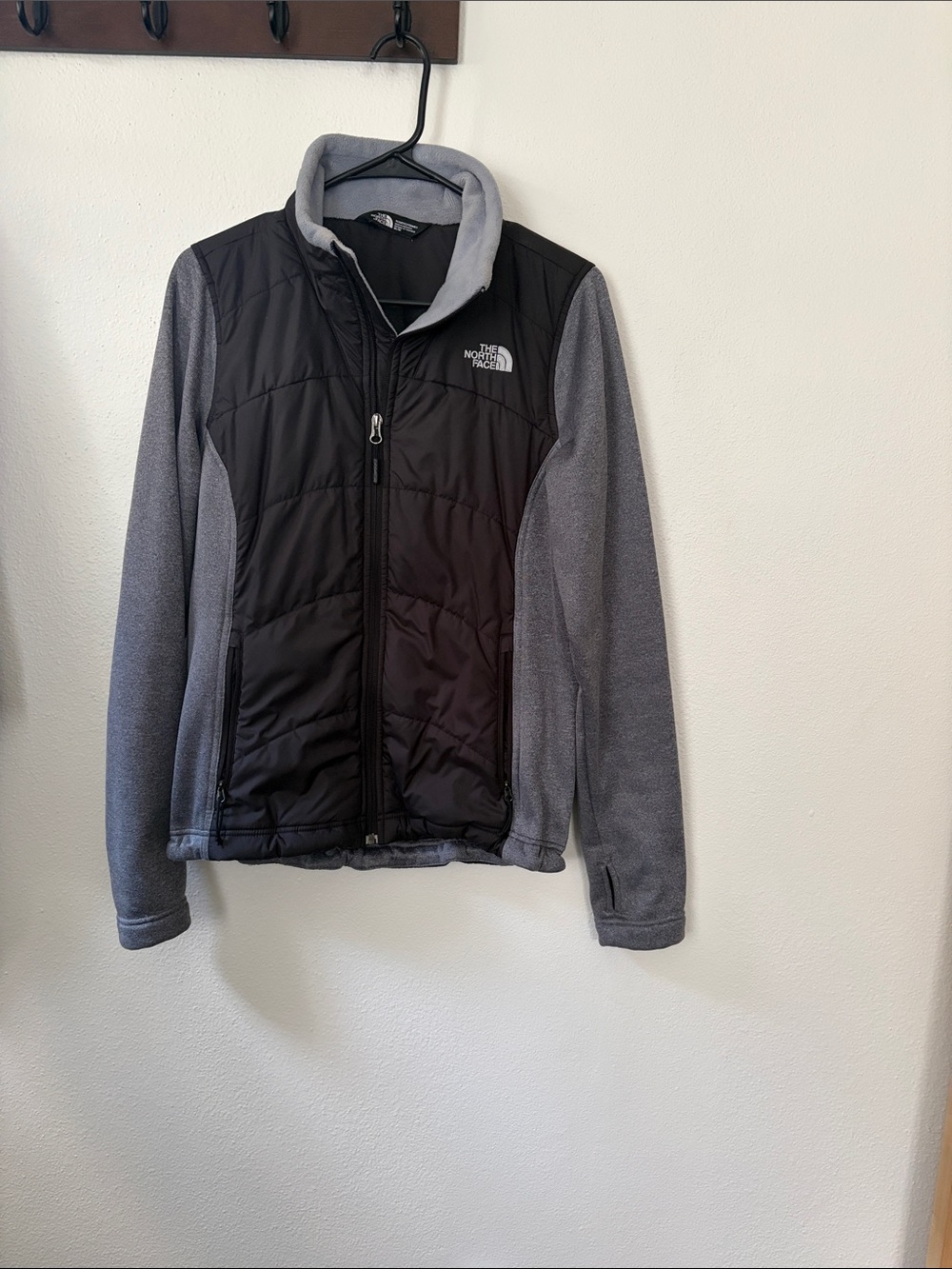 The North Face Black & Gray Women’s Puffer Jacket